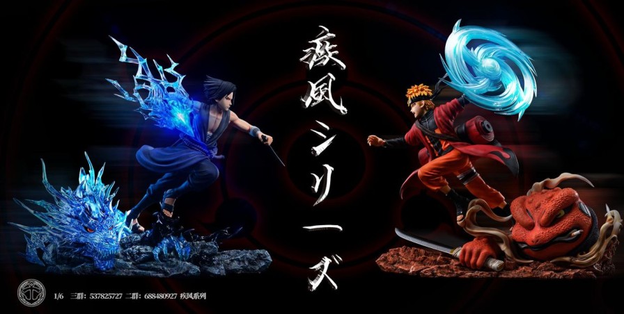 Anime Surge Studio Naruto Gk Figures | [Pre-Order] Naruto Gk Figures - Sasuke And Gk1509 | Gk Figure