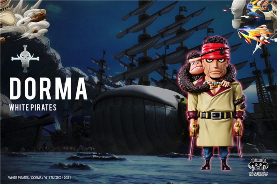 Anime YZ Studio One Piece Gk Figures | [Pre-Order] One Piece Gk Figures - Whitebeard Pirates Doma And Karma Gk1509 | Gk Figure