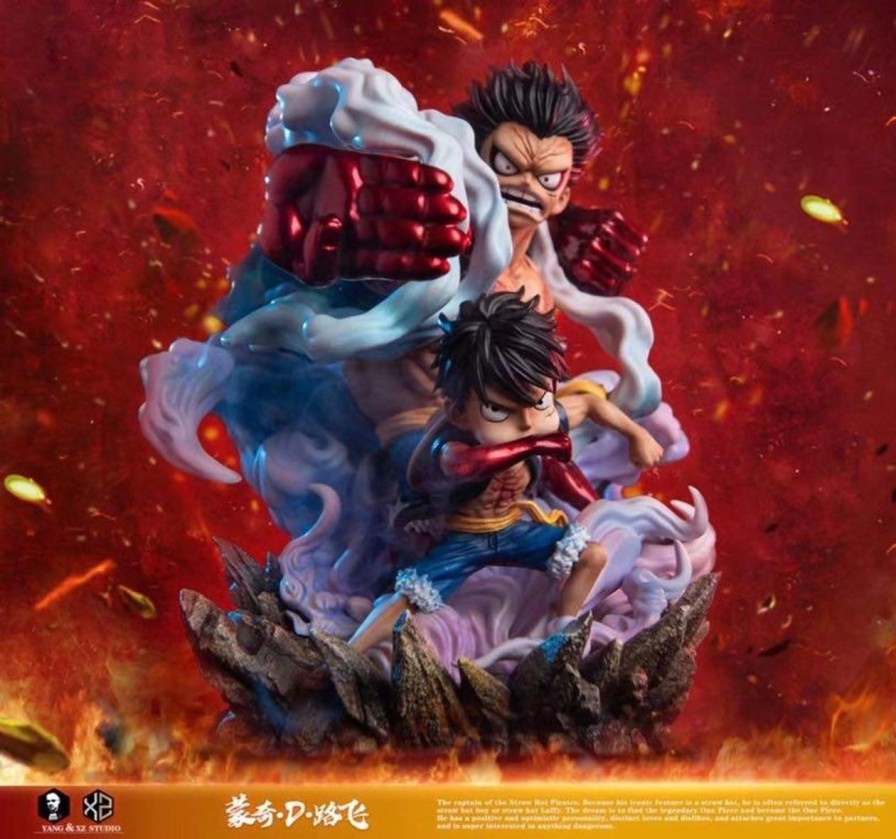 Anime Yang Studio X XZ Studios One Piece Gk Figures | [Pre-Order] One Piece Gk Figures - Yang Art X Monkey D. Luffy Gear Fourth Gk1509 | Gk Figure