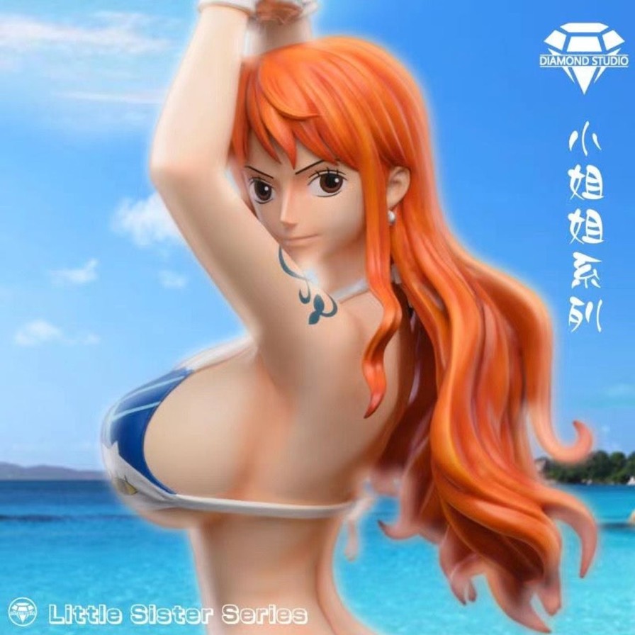 Anime Diamond Studio One Piece Gk Figures | [Pre-Order] One Piece Gk Figures - Diamond Nami Gk1509 | Gk Figure