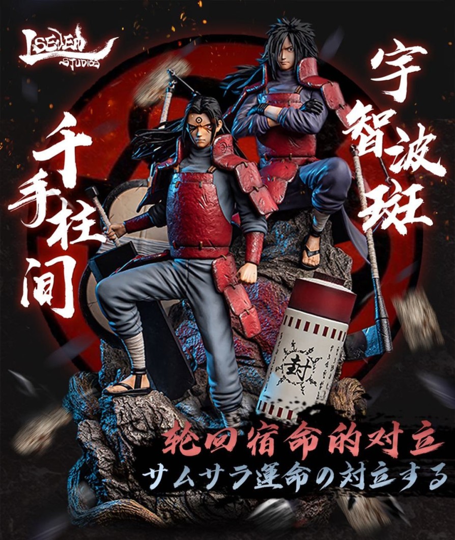 Anime L Seven Studios Naruto Gk Figures | [Pre-Order] Naruto Gk Figures - Hashirama Senju And Madara Uchiha Gk1509 | Gk Figure