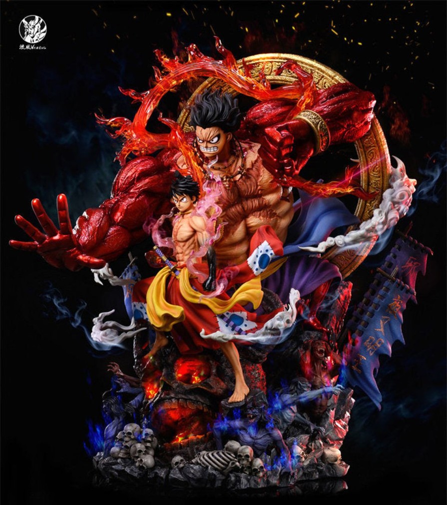 Anime Liu Feng Studio One Piece Gk Figures | [Pre-Order] One Piece Gk Figures - Liu Feng Wano Country Series Luffy Gk1509 | Gk Figure