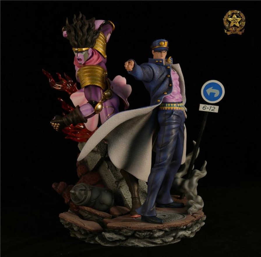 Anime JOJO Studio Jojo'S Bizarre Adventure Gk Figures | [Pre-Order] Jojo'S Bizarre Adventure Gk Figures - Jotaro Kujo And Star Platinum Gk1509 | Gk Figure