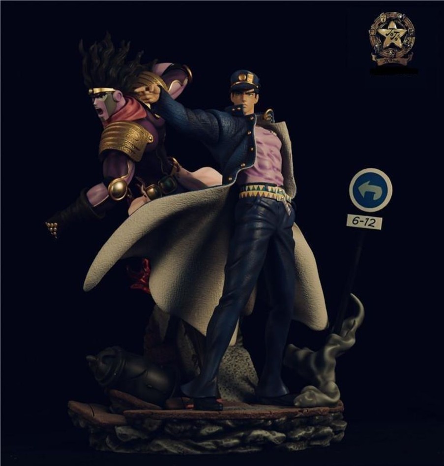 Anime JOJO Studio Jojo'S Bizarre Adventure Gk Figures | [Pre-Order] Jojo'S Bizarre Adventure Gk Figures - Jotaro Kujo And Star Platinum Gk1509 | Gk Figure