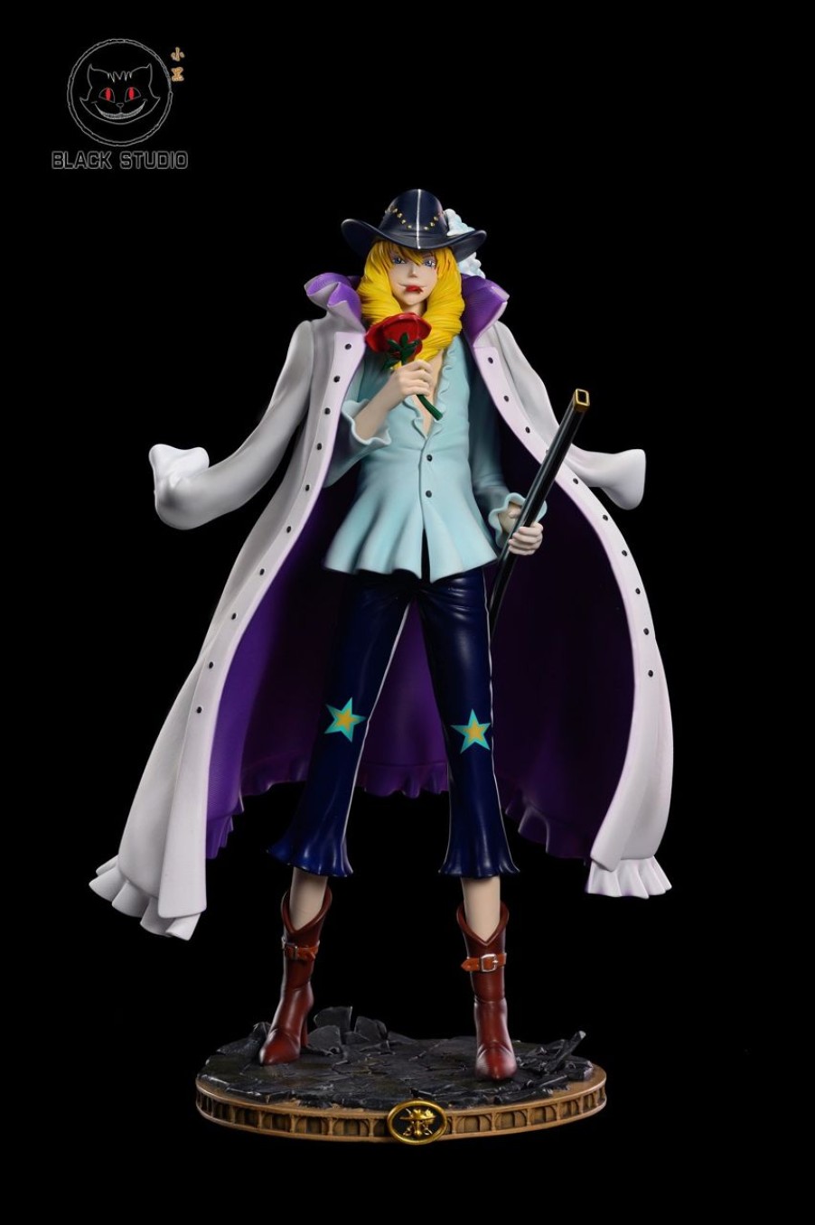 Anime Black Studio One Piece Gk Figures | [Pre-Order] One Piece Gk Figures - Cavendish Of The White Horse Gk1509 | Gk Figure