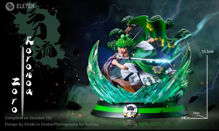 Anime Eleven Studio One Piece Gk Figures | [Instock] One Piece Gk Figures - Wano Country Series Roronoa Zoro Gk1509 | Gk Figure