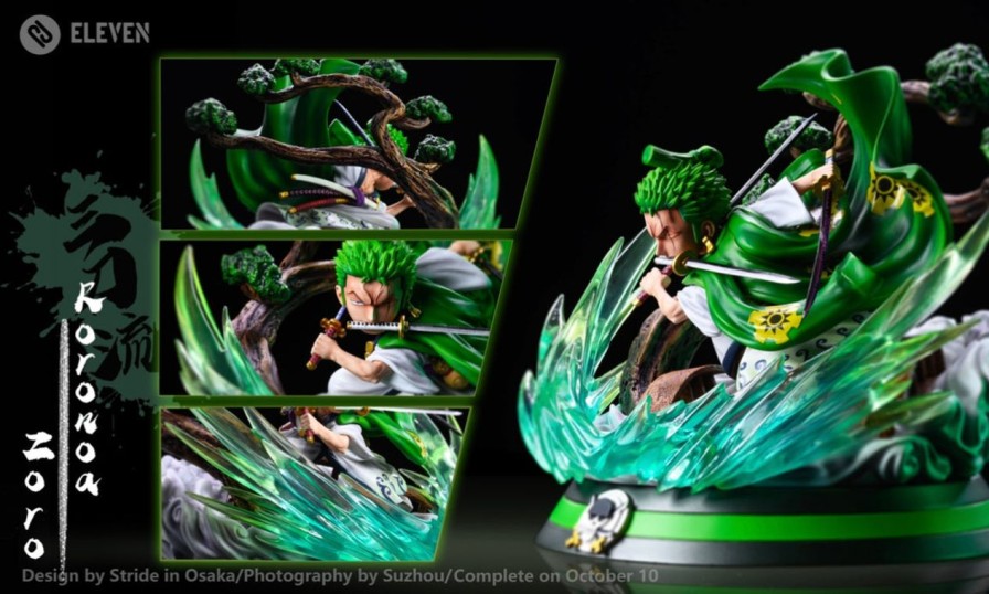 Anime Eleven Studio One Piece Gk Figures | [Instock] One Piece Gk Figures - Wano Country Series Roronoa Zoro Gk1509 | Gk Figure