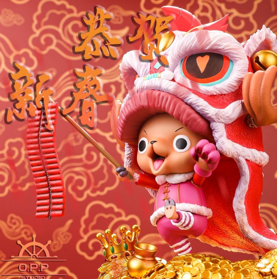 Anime OPP Studio One Piece Gk Figures | [Pre-Order] One Piece Gk Figures - Lion Dance Chopper Gk1509 | Gk Figure