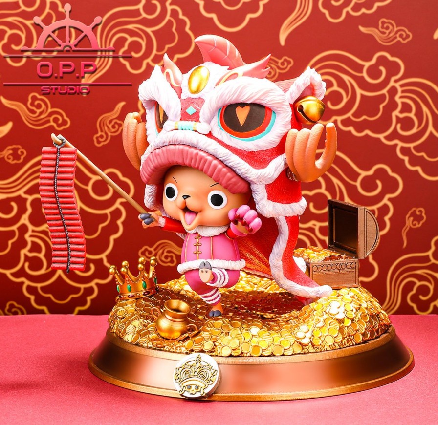 Anime OPP Studio One Piece Gk Figures | [Pre-Order] One Piece Gk Figures - Lion Dance Chopper Gk1509 | Gk Figure