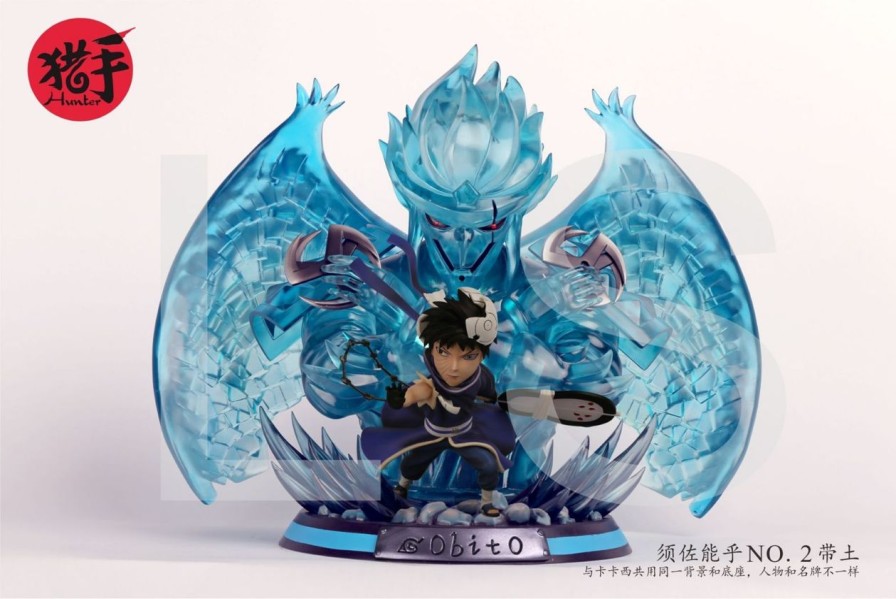 Anime Hunter Studio Naruto Gk Figures | [Instock] Naruto Gk Figures - Kakashi And Obito - Susanoo Series Gk1509 | Gk Figure