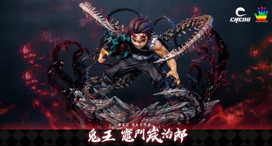 Anime Cheng Studio X JacksDo Studio Demon Slayer Gk Figures | [Pre-Order] Demon Slayer Gk Figures - Cheng X Jacksdo Demonized Tanjiro Gk1509 | Gk Figure