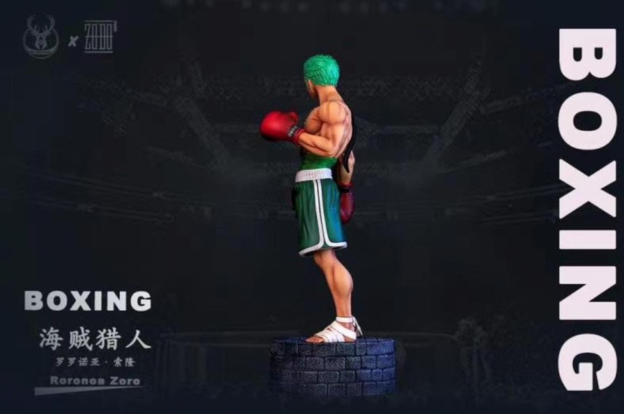 Anime Mr Deer Studio X Zodo Studio One Piece Gk Figures | [Pre-Order] One Piece Gk Figures - Boxing Roronoa Zoro Gk1509 | Gk Figure