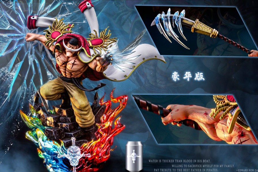 Anime Restart Studio One Piece Gk Figures | [Pre-Order] One Piece Gk Figures - Whitebeard Edward Newgate Gk1509 | Gk Figure