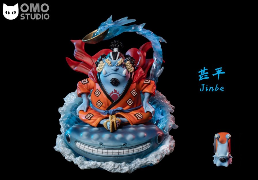 Anime OMO Studio One Piece Gk Figures | [Pre-Order] One Piece Gk Figures - Omo Shichibukai Series Jinbe Gk1509 | Gk Figure