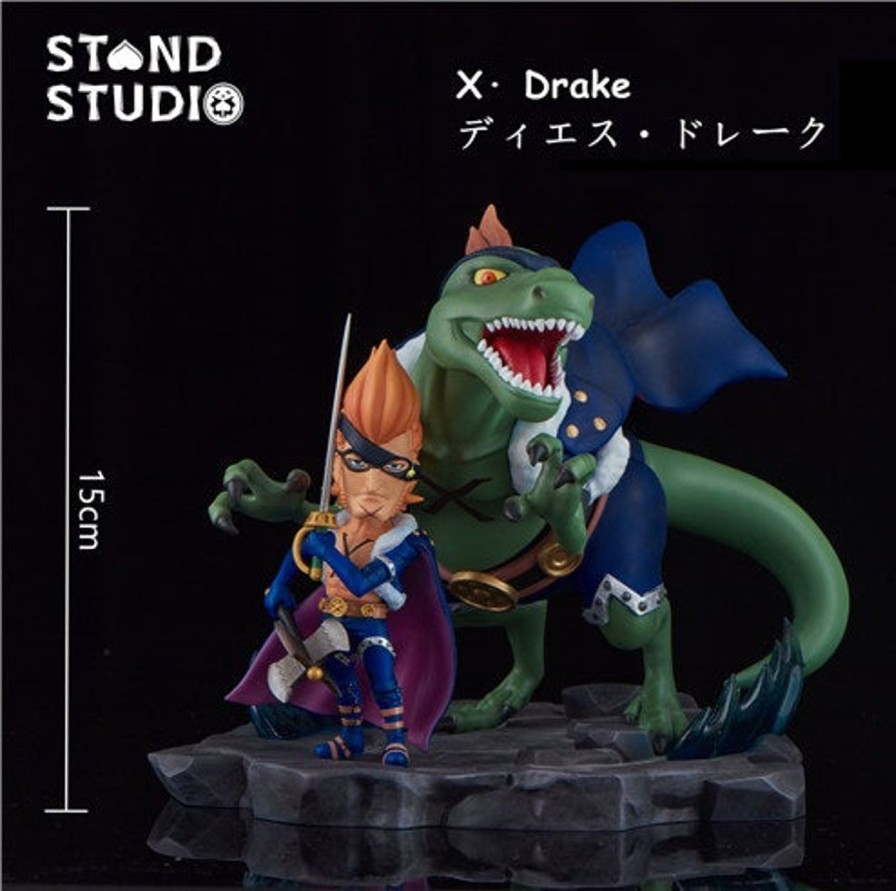 Anime Stand Studio One Piece Gk Figures | [Pre-Order] One Piece Gk Figures - Stand Supernova X-Drake Gk1509 | Gk Figure