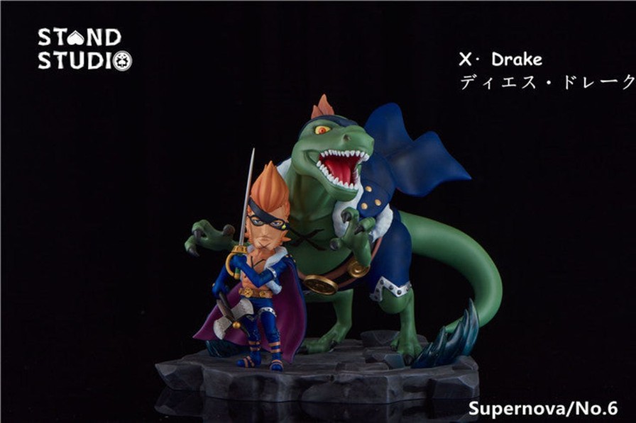 Anime Stand Studio One Piece Gk Figures | [Pre-Order] One Piece Gk Figures - Stand Supernova X-Drake Gk1509 | Gk Figure