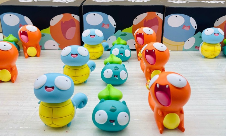 Anime PC Home X CM Studio Pokemon Gk Figures | Pokemon Gk Figures - Bulbasaur Squirtle Charmander Gk1509 | Gk Figure