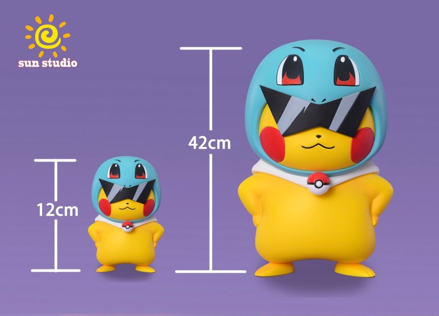 Anime Solar Studio Pokemon Gk Figures | [Pre-Order] Pokemon Gk Figures - Cosplay Series Squirtle Squad Gk1509 | Gk Figure