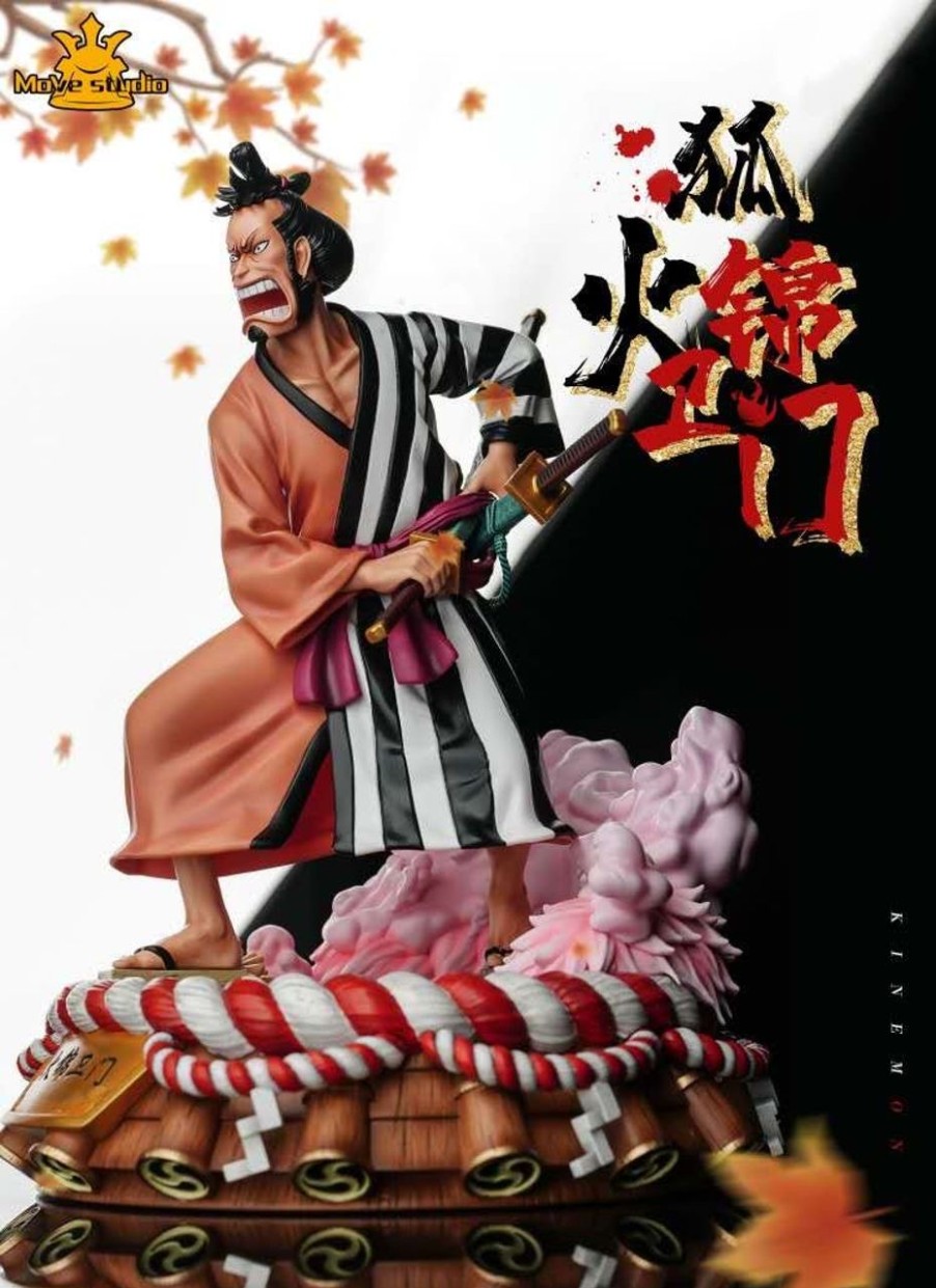 Anime Transfer Studio One Piece Gk Figures | [Pre-Order] One Piece Gk Figures - Kinemon - Nine Red Scabbards Gk1509 | Gk Figure