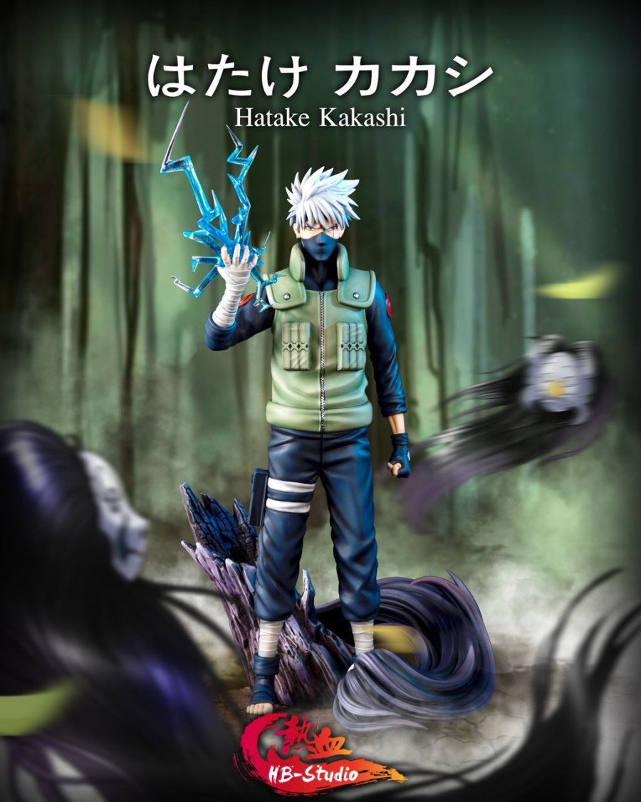 Anime Hot Blood Studio Naruto Gk Figures | [Pre-Order] Naruto Gk Figures - Hot Blood Naruto Hatake Kakashi Gk1509 | Gk Figure