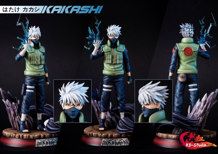 Anime Hot Blood Studio Naruto Gk Figures | [Pre-Order] Naruto Gk Figures - Hot Blood Naruto Hatake Kakashi Gk1509 | Gk Figure