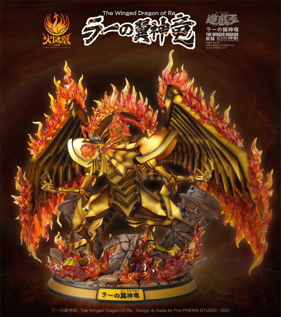 Anime Fire Phenix Studio Yu-Gi-Oh! Gk Figures | [Pre-Order] Yu-Gi-Oh! Gk Figures - Fire Phenix The Winged Dragon Of Ra Gk1509 | Gk Figure