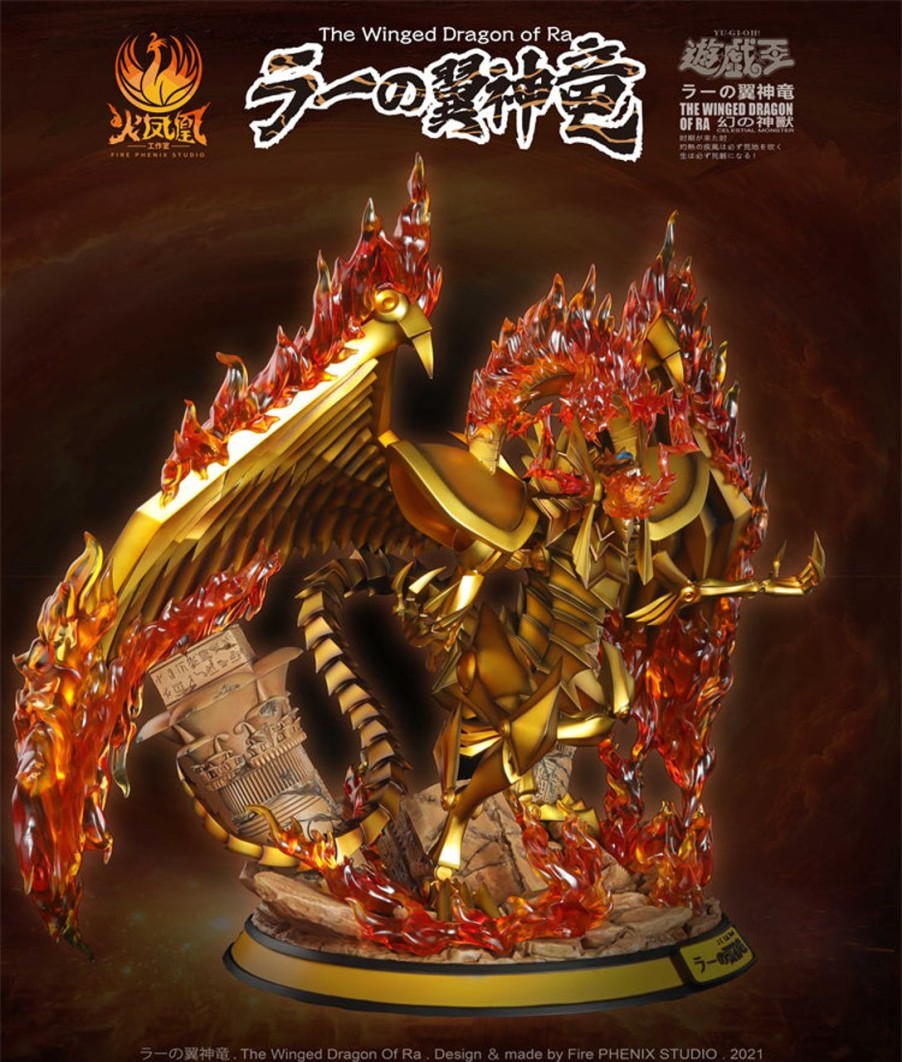 Anime Fire Phenix Studio Yu-Gi-Oh! Gk Figures | [Pre-Order] Yu-Gi-Oh! Gk Figures - Fire Phenix The Winged Dragon Of Ra Gk1509 | Gk Figure