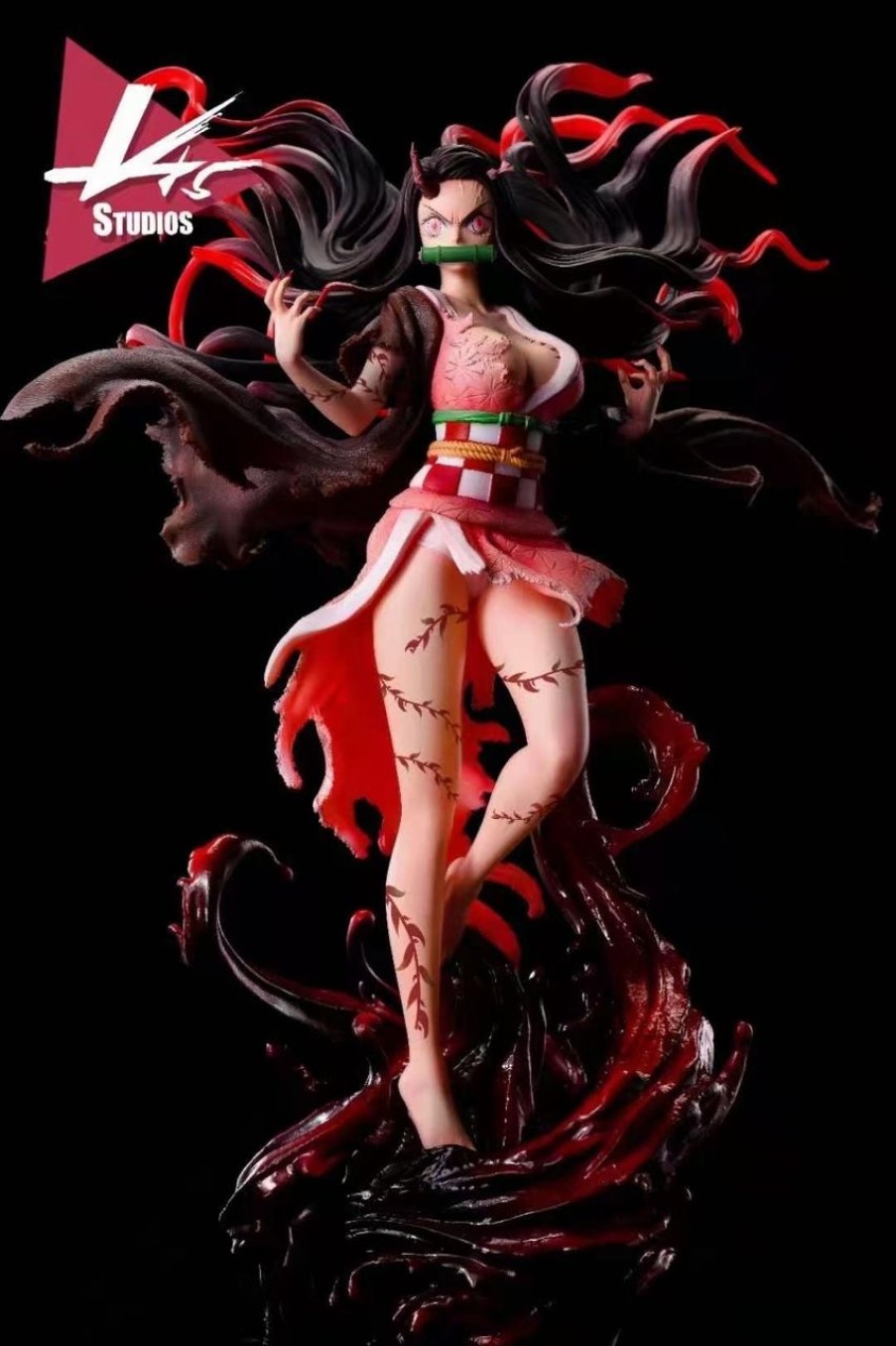 Anime Violence Aesthetics Studios Demon Slayer Gk Figures | [Pre-Order] Demon Slayer Gk Figures - Kamado Nezuko Awakened Form Gk1509 | Gk Figure