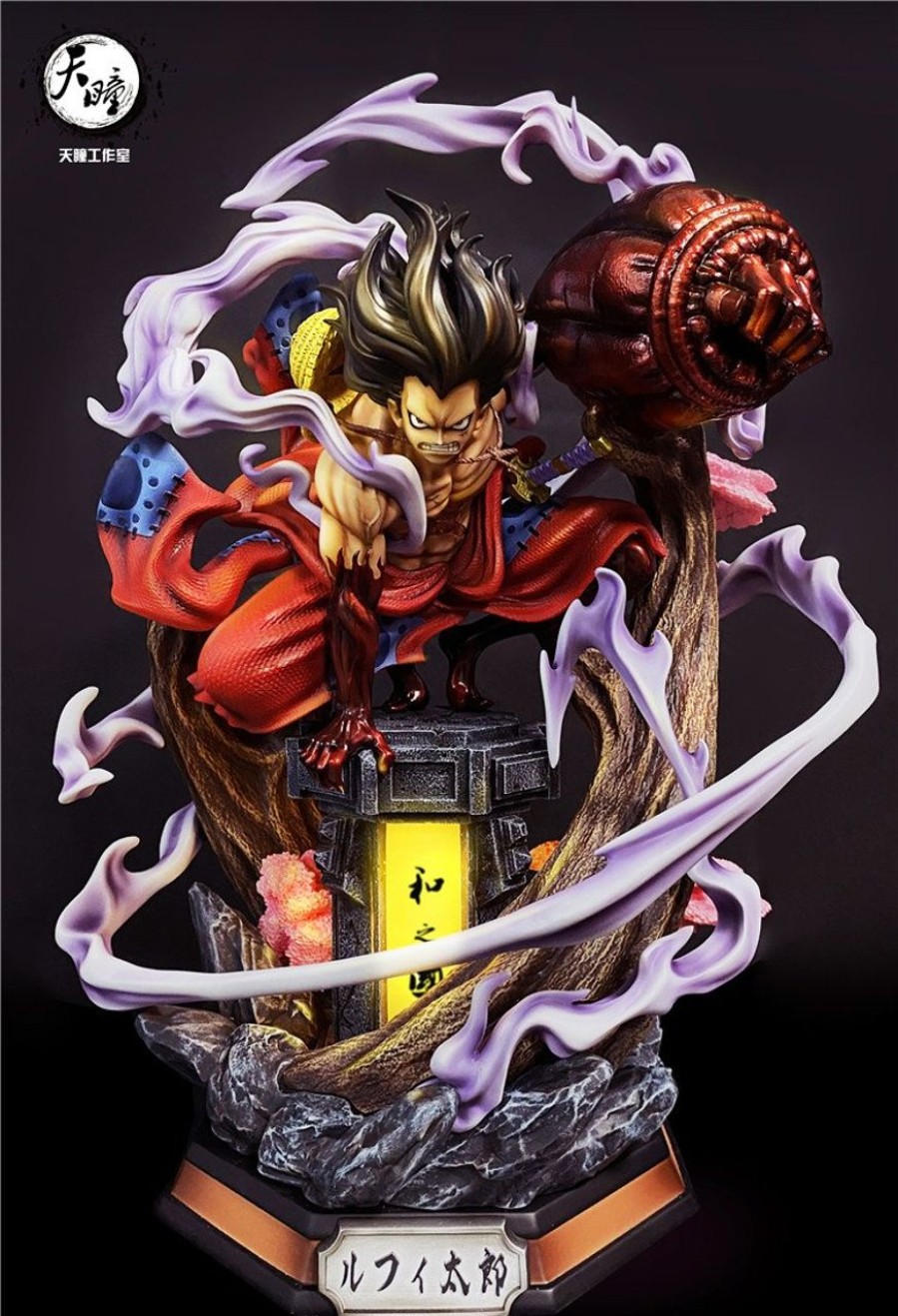 Anime Tian Tong Studio One Piece Gk Figures | [Pre-Order] One Piece Gk Figures - Luffy Gear Fourth | Snake Man Gk1509 | Gk Figure