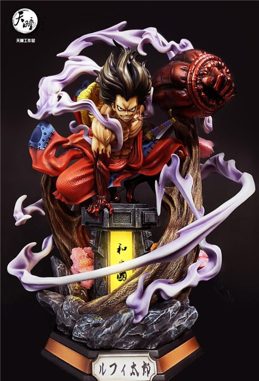 Anime Tian Tong Studio One Piece Gk Figures | [Pre-Order] One Piece Gk Figures - Luffy Gear Fourth | Snake Man Gk1509 | Gk Figure