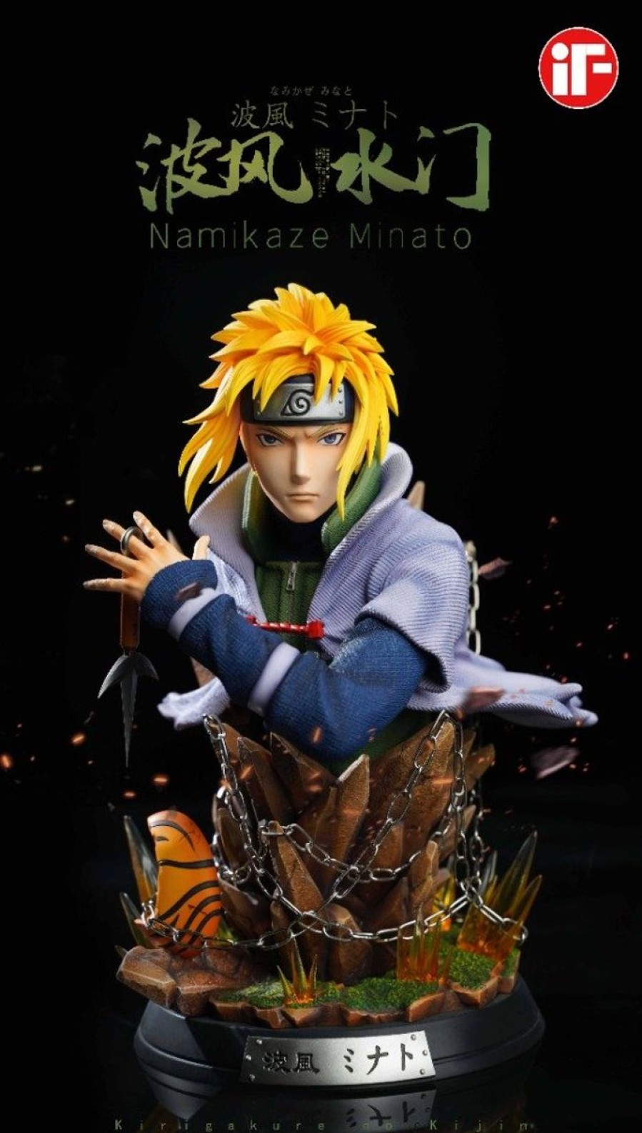 Anime GK Figure Naruto Gk Figures | [Instock] Naruto Gk Figures - Naruto Fourth Hokage Namikaze Minato Gk1509 | Gk Figure