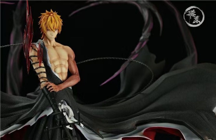 Anime Fly Leaf Studio Bleach Gk Figures | [Pre-Order] Bleach Gk Figures - Kurosaki Ichigo Bankai Form Gk1509 | Gk Figure