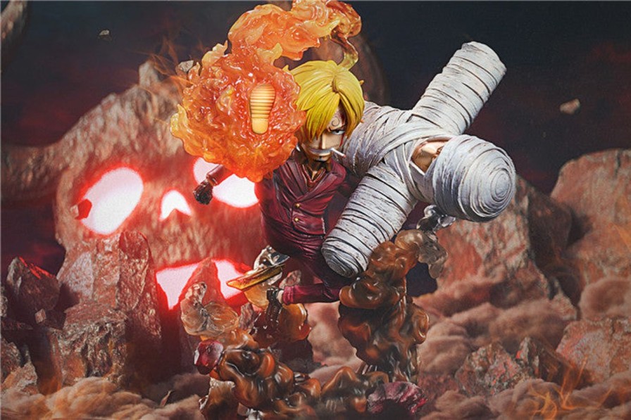 Anime G5 Studios One Piece Gk Figures | [Pre-Order] One Piece Gk Figures - G5 Onigashima Series Vinsmoke Sanji Gk1509 | Gk Figure