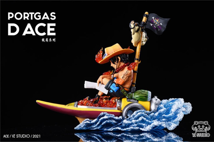 Anime YZ Studio One Piece Gk Figures | [Pre-Order] One Piece Gk Figures - Portgas D Ace And Striker Gk1509 | Gk Figure