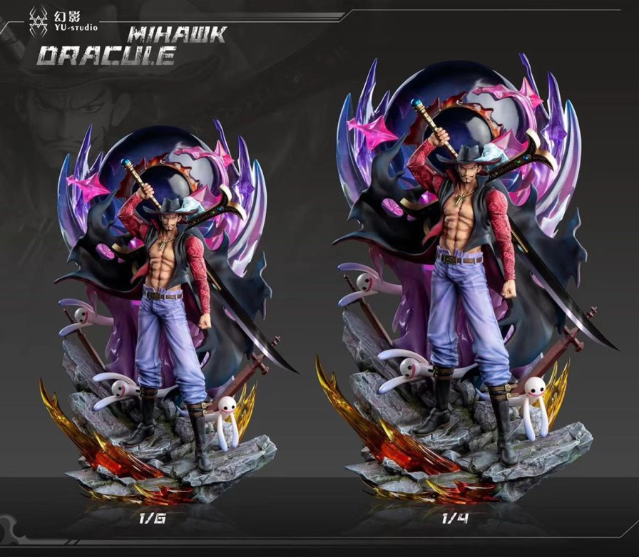 Anime YU Studio One Piece Gk Figures | [Pre-Order] One Piece Gk Figures - Shichibukai Series Dracule Mihawk Gk1509 | Gk Figure