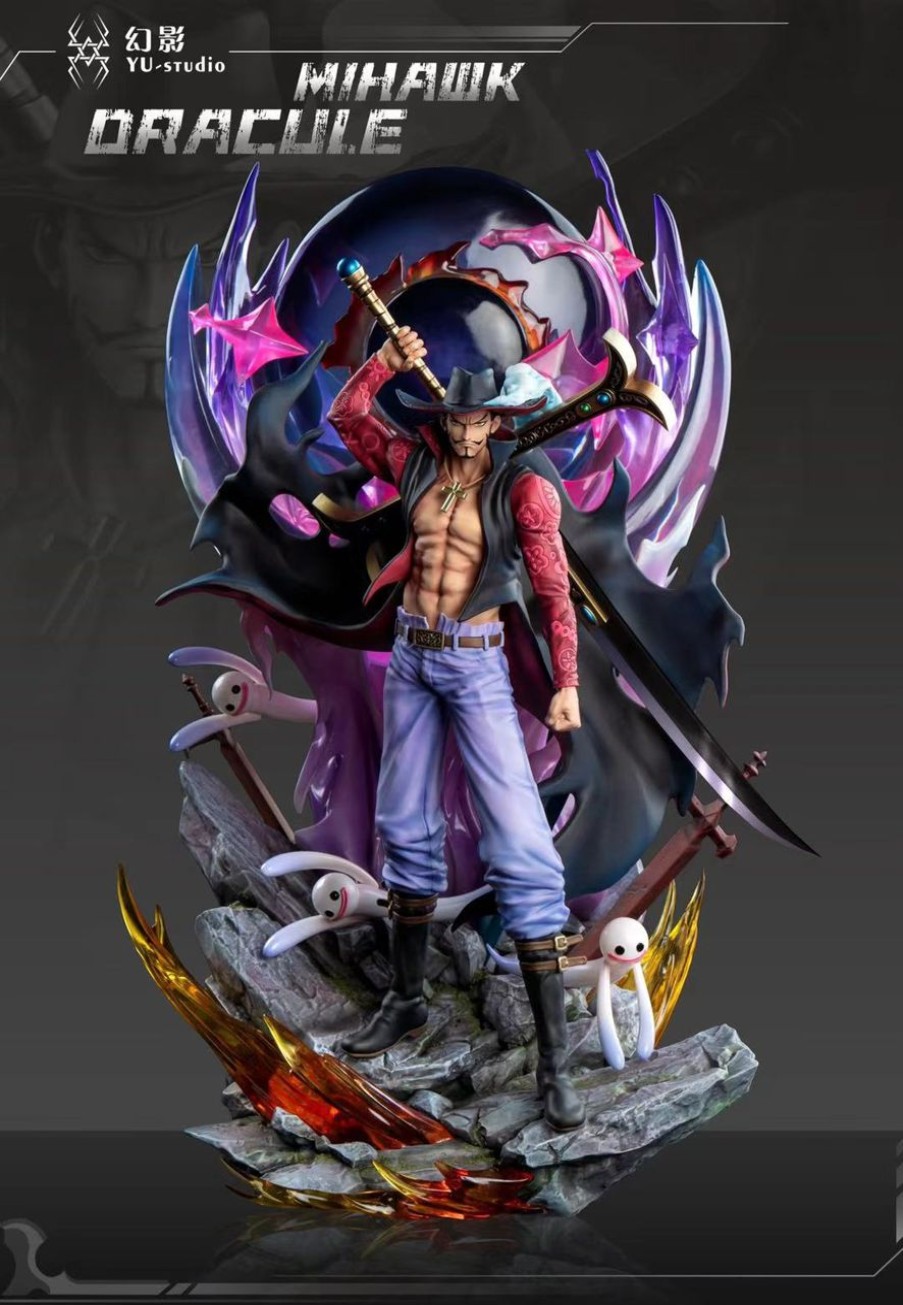 Anime YU Studio One Piece Gk Figures | [Pre-Order] One Piece Gk Figures - Shichibukai Series Dracule Mihawk Gk1509 | Gk Figure