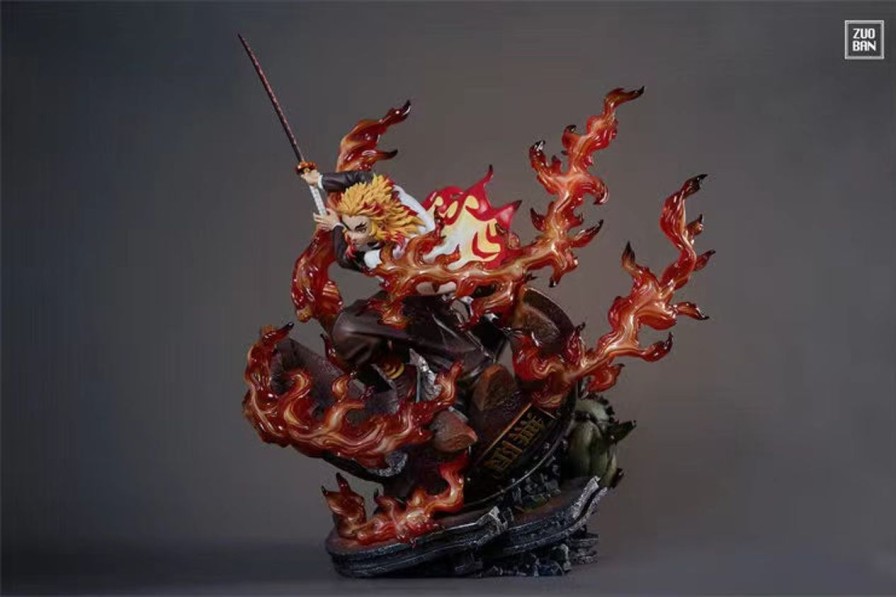 Anime Zuo Ban Studio Demon Slayer Gk Figures | [Pre-Order] Demon Slayer Gk Figures - Flame Pillar Rengoku Kyojuro Gk1509 | Gk Figure