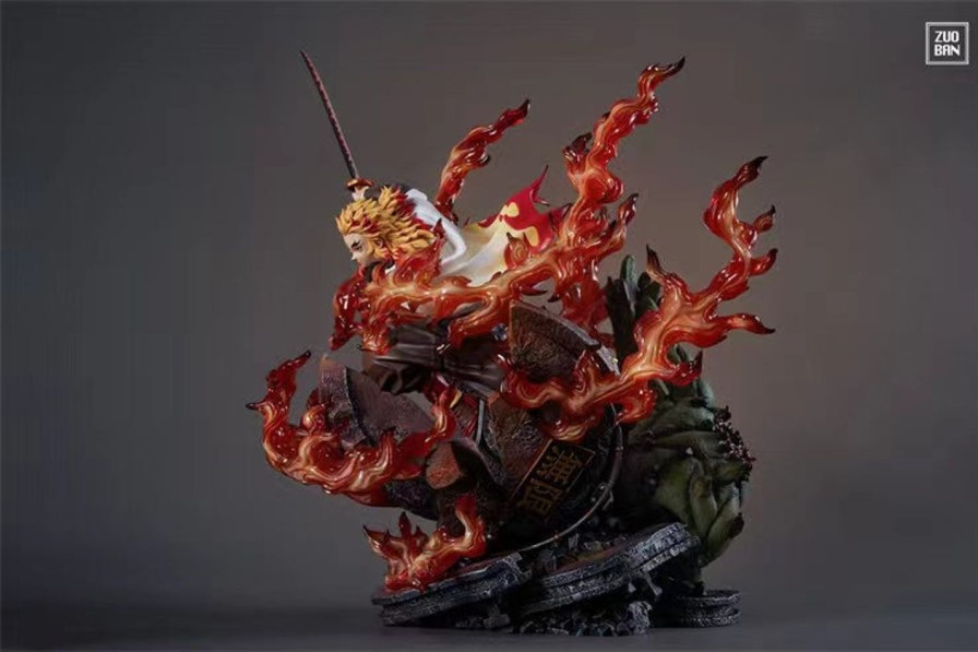 Anime Zuo Ban Studio Demon Slayer Gk Figures | [Pre-Order] Demon Slayer Gk Figures - Flame Pillar Rengoku Kyojuro Gk1509 | Gk Figure