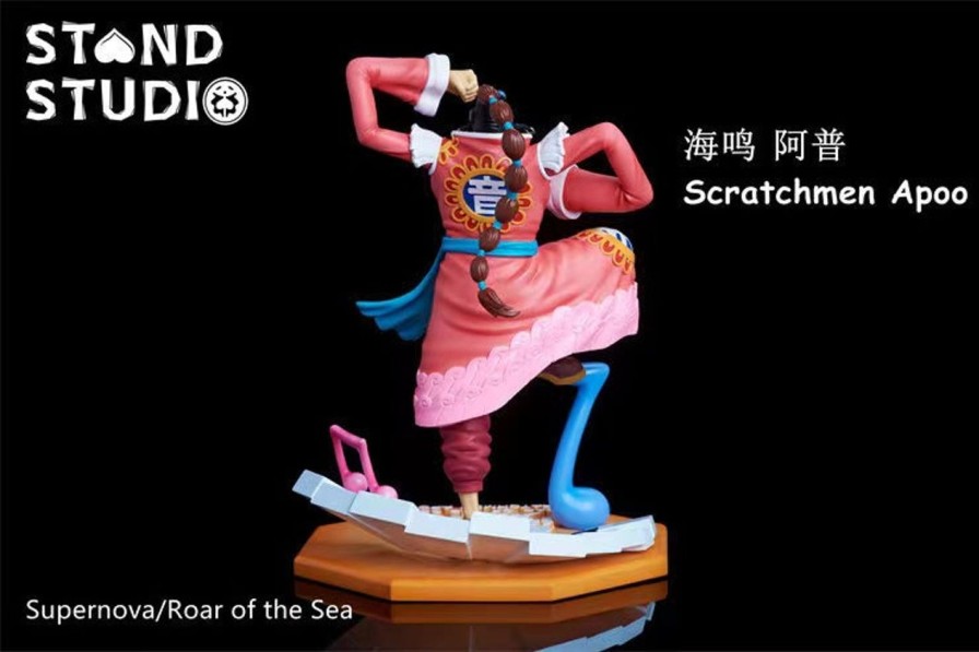 Anime Stand Studio One Piece Gk Figures | [Pre-Order] One Piece Gk Figures - Stand Supernova Series Scratchmen Apoo Gk1509 | Gk Figure