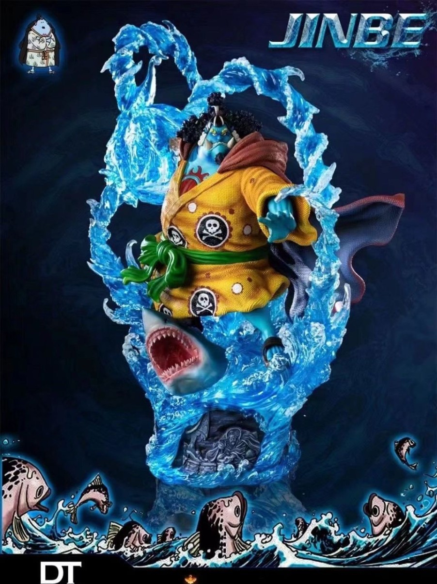 Anime DT Studio One Piece Gk Figures | [Pre-Order] One Piece Gk Figures - Dt Shichibukai Series Jinbe Gk1509 | Gk Figure