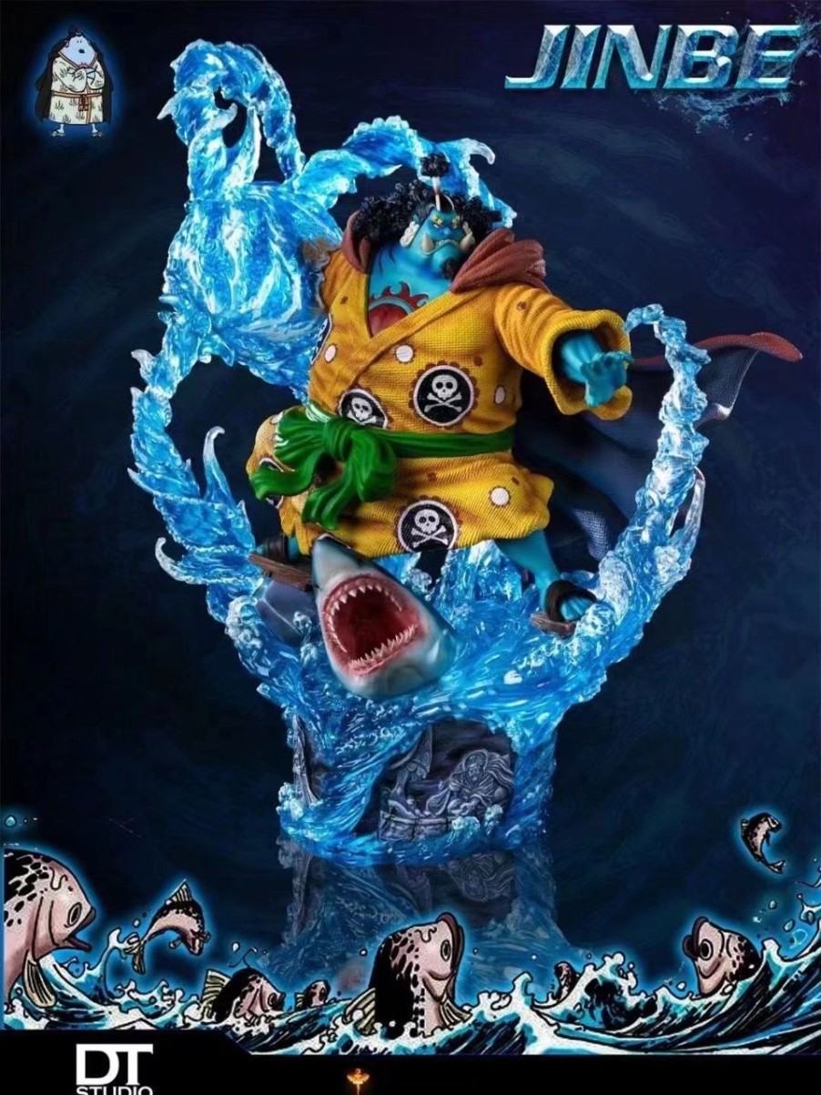 Anime DT Studio One Piece Gk Figures | [Pre-Order] One Piece Gk Figures - Dt Shichibukai Series Jinbe Gk1509 | Gk Figure