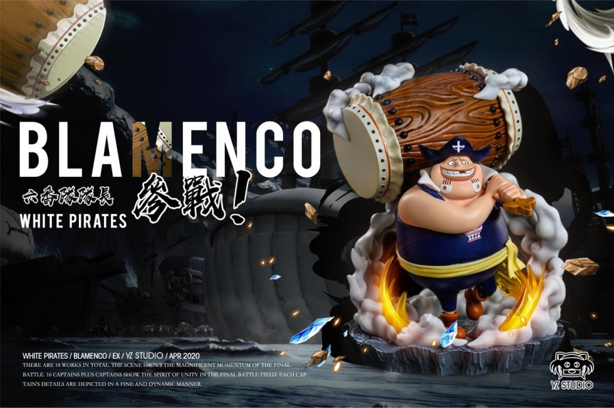 Anime YZ Studio One Piece Gk Figures | [Instock] One Piece Gk Figures - Blamenco Gk1509 | Gk Figure