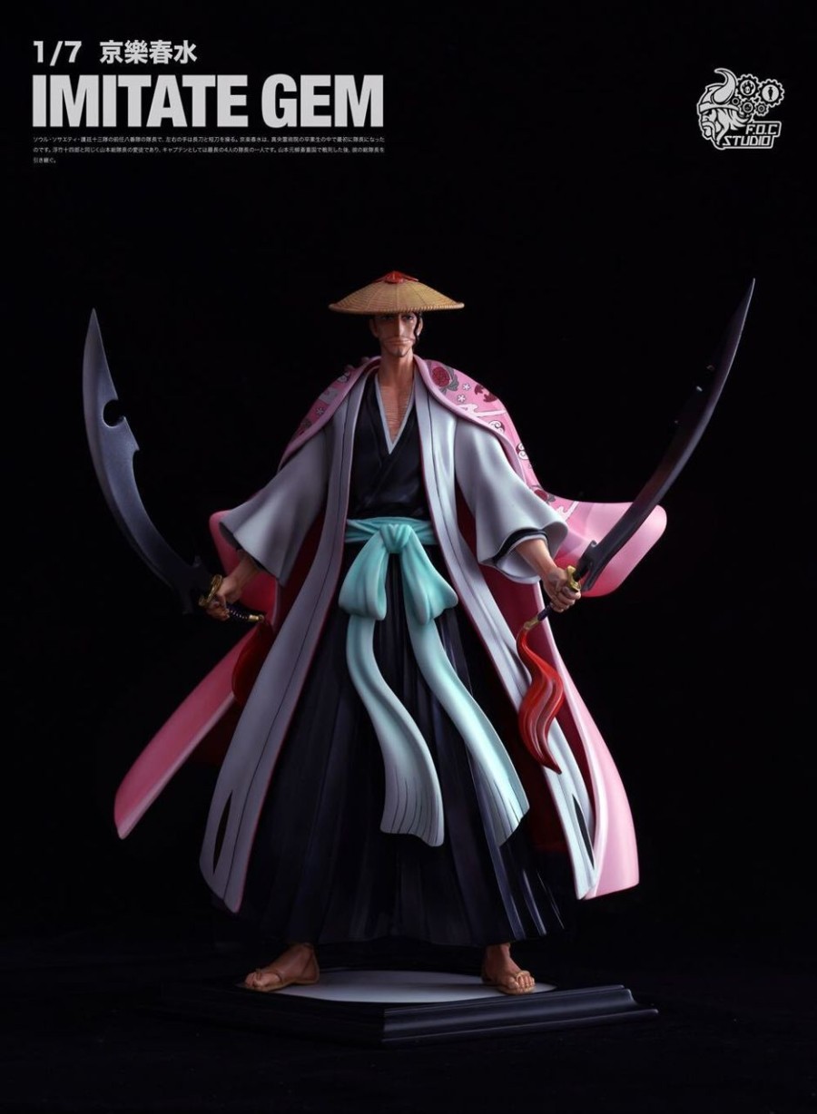 Anime F.O.C Studio Bleach Gk Figures | [Instock] Bleach Gk Figures - Bleach Shunsui Kyoraku Gk1509 | Gk Figure