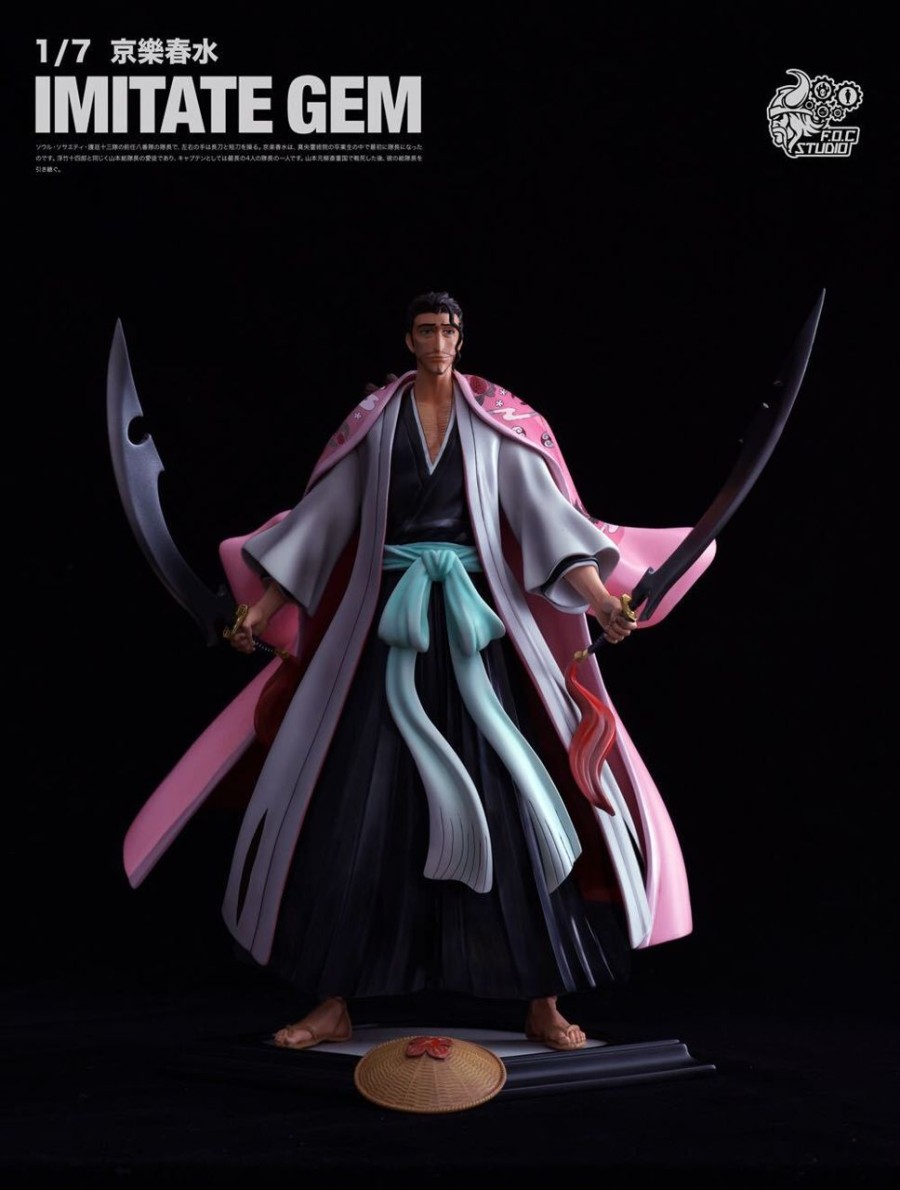 Anime F.O.C Studio Bleach Gk Figures | [Instock] Bleach Gk Figures - Bleach Shunsui Kyoraku Gk1509 | Gk Figure