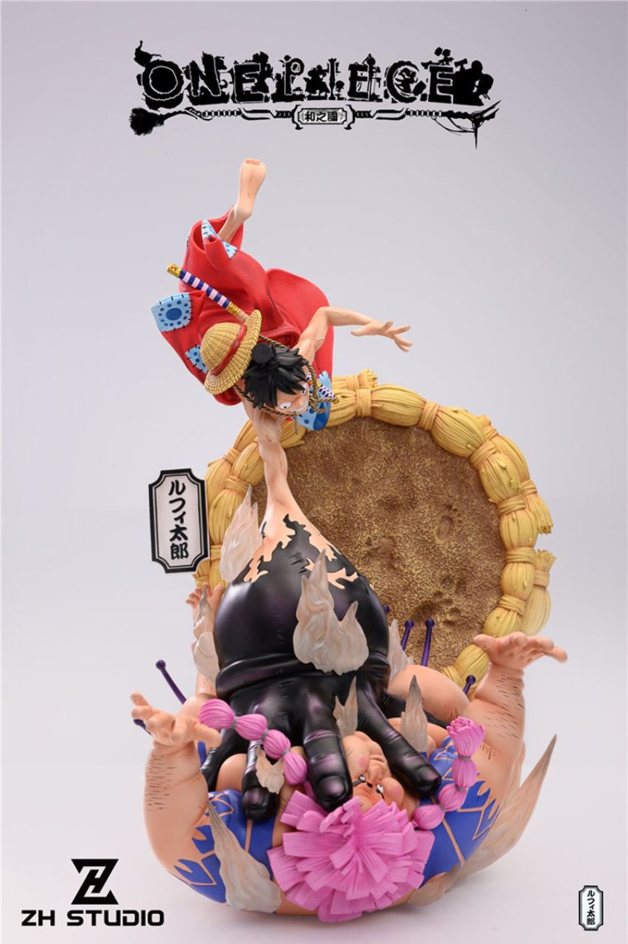 Anime ZH Studio One Piece Gk Figures | [Pre-Order] One Piece Gk Figures - Wano Country Luffy Gk1509 | Gk Figure