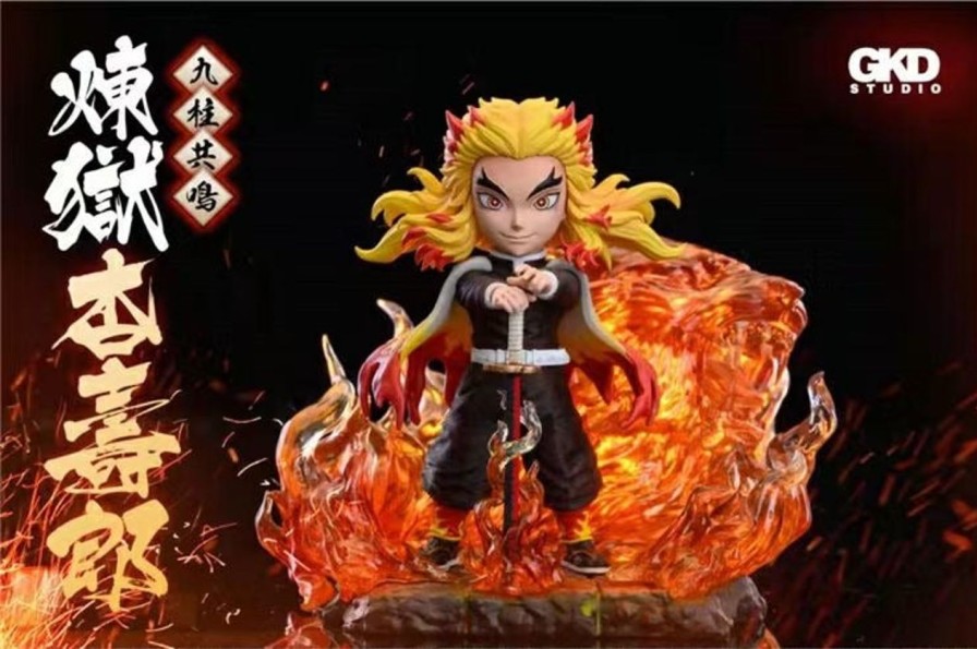 Anime GKD Studio Demon Slayer Gk Figures | [Pre-Order] Demon Slayer Gk Figures - Flame Pillar Rengoku Kyojuro Gk1509 | Gk Figure