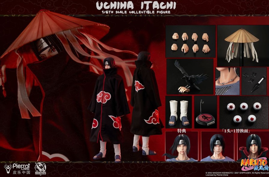 Anime Rocket Toys Naruto Gk Figures | [Pre-Order] Naruto Gk Figures - Shippuden Uchiha Itachi (Licensed) Gk1509 | Gk Figure