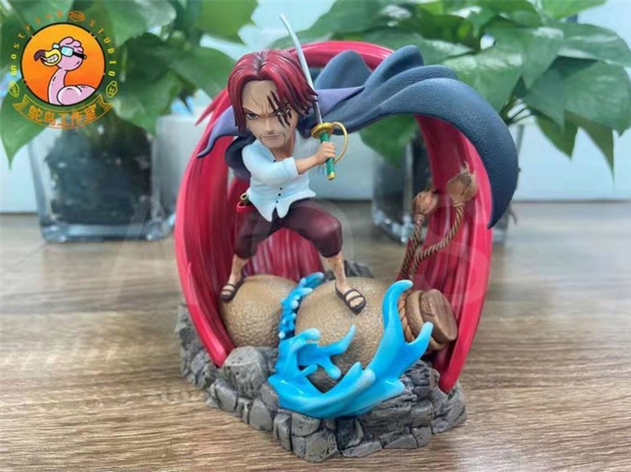 Anime An Ostrich Studio One Piece Gk Figures | [Pre-Order] One Piece Gk Figures - Emperors Series Shanks Gk1509 | Gk Figure