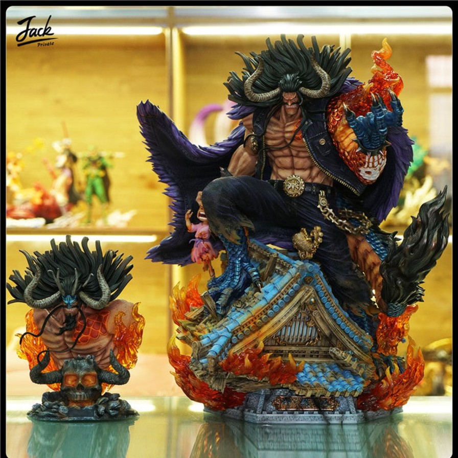 Anime JacksDo Studio One Piece Gk Figures | [Pre-Order] One Piece Gk Figures - Jacksdo Beasts Pirates Kaido Gk1509 | Gk Figure