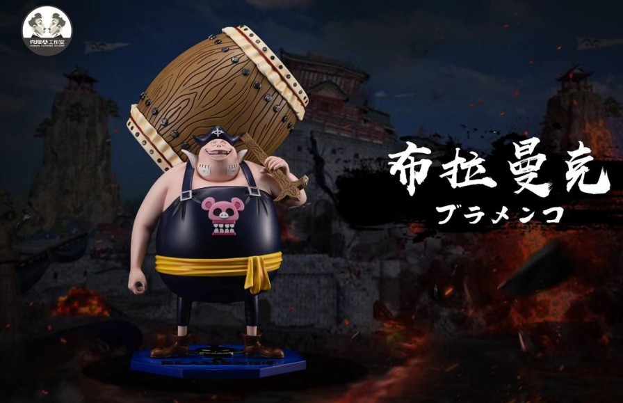 Anime Clone Studio One Piece Gk Figures | [Pre-Order] One Piece Gk Figures - Whitebeard Pirates Blamenco Gk1509 | Gk Figure